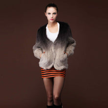 Load image into Gallery viewer, Real Mink Fur Coat Jacket Overcoat Womens&#39; Dress Ladies&#39; Dress Winter Coat Garment Top Dress FS13054