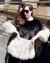 Load image into Gallery viewer, Women&#39;s Natural Fox Fur Coat Long Ladies&#39; Outwear Three Quarter