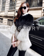 Load image into Gallery viewer, Women&#39;s Natural Fox Fur Coat Long Ladies&#39; Outwear Three Quarter
