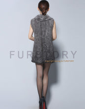 Load image into Gallery viewer, Natural Fur Vest Top Quality Authentic Mink Vest Female Natural Gilet Waistcoat