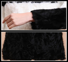 Load image into Gallery viewer, New Lamb Fur Coat Jacket Overcoat  Winter Overcoat In Fashion Interval Color Style Good Quality Lamb Fur FS13068