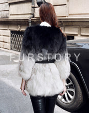Load image into Gallery viewer, Women&#39;s Natural Fox Fur Coat Long Ladies&#39; Outwear Three Quarter