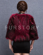 Load image into Gallery viewer, Women&#39;s Winter Coat Raccoon Real Fur Coats Female Round Collar Women Jackets 15160