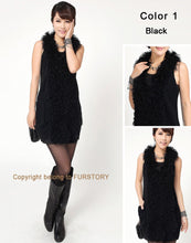 Load image into Gallery viewer, Natural Mongolia Lamb Fur Vest Wool Vest Jacket Coat Commuter Style Big Lamb Fur