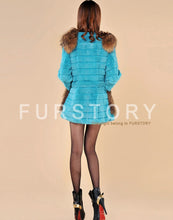 Load image into Gallery viewer, Winter Natural Fur Coat Female Pocket Decoration Women&#39;s Coat