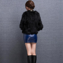 Load image into Gallery viewer, Women&#39;s Winter Coat Raccoon Real Fur Coats Female Round Collar Women Jackets 15160