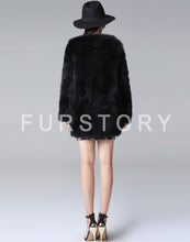 Load image into Gallery viewer, Women&#39;s Natural Fox Fur Coat Winter Full Sleeve Long Fox Fur Big Patches Real Fur Coat Female