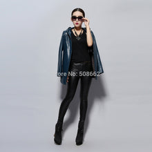 Load image into Gallery viewer, Genuine Sheep Leather Coat Top Quality Leather Jacket  Women Overcoat
