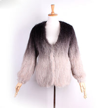 Load image into Gallery viewer, Real Mink Fur Coat Jacket Overcoat Womens&#39; Dress Ladies&#39; Dress Winter Coat Garment Top Dress FS13054