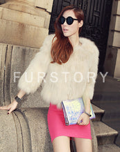 Load image into Gallery viewer, Winter Women&#39;s Natural Fur Coat Color Optional Three Quarter Sleeve