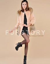 Load image into Gallery viewer, Winter Natural Fur Coat Female Pocket Decoration Women&#39;s Coat