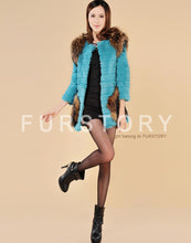 Load image into Gallery viewer, Winter Natural Fur Coat Female Pocket Decoration Women&#39;s Coat