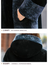 Load image into Gallery viewer, Women Coats and Jackets Winter Fur Coat Hooded Contrast Sheepskin Fur Women&#39;s Middle and Long Coat FS21138