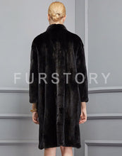 Load image into Gallery viewer, Winter Women&#39;s Real Mink Fur Coat Natural Fur Coat Winter Outerwear 16060