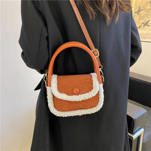 Load image into Gallery viewer, Women Plush Shoulder Bag Fashion Fluffy Crossbody Purse Soft Warm 22419