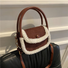 Load image into Gallery viewer, Women Plush Shoulder Bag Fashion Fluffy Crossbody Purse Soft Warm 22419