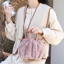 Load image into Gallery viewer, Women Plush Bag Tote Bags Soft Fuzzy Handbag Shoulder Bag 22439