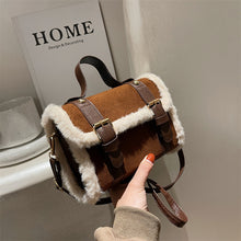 Load image into Gallery viewer, Winter Plush Shoulder Bags Messenger Bag Handbags for Women 22423