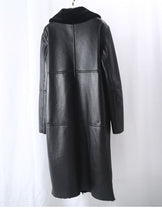 Load image into Gallery viewer, OFTBUY 2020 New Luxury Real Fur Coat Winter Jacket Women Genuine Leather Double Faced Fur Merino Sheep Fur Outerwear Streetwear
