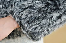 Load image into Gallery viewer, New Real Knitted Lamb Fur Coat Jacket Overcoat Women&#39;s Winter Coats Ladies&#39; Top Natural Fur Coat Fur Story FS13041