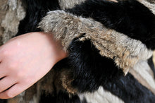 Load image into Gallery viewer, Real Tight-knitted Rabbit Fur Coat Jacket Womens&#39; Dress Ladies Garment 13002
