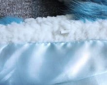Load image into Gallery viewer, Real Rabbit Fur + Raccoon Fur  Coat Short Jacket  Overcoat FS13025
