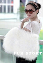 Load image into Gallery viewer, Cute Handbag Real Mongolia Lamb Wool Fur Bag Handbag Large Size 040501