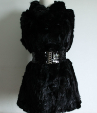 Load image into Gallery viewer, Women&#39;s Natural Mink Fur Vest Waistcoat Jacket Garment Coat Tops&#39; for Women