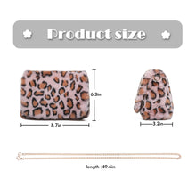 Load image into Gallery viewer, Women’s Shoulder Handbag Fashion Satchel Leopard Print Cute Women&#39;s Bag 21835