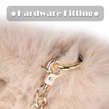 Load image into Gallery viewer, Tote Bag Faux Fur Wallet Ladies Plush Tote Bag 21843