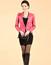 Load image into Gallery viewer, Genuine Sheep Leather Jacket Warm Coat Womens Coat