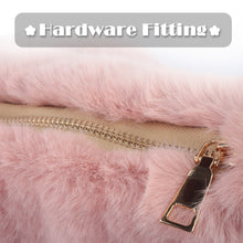 Load image into Gallery viewer, Women’s Shoulder Tote Handbags Fluffy Faux Fur Bag Crossbody Bag 21836