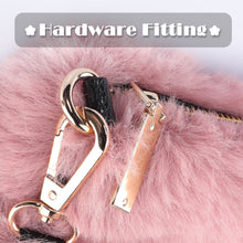 Load image into Gallery viewer, Womens Soft Eco Fur Fluffy Mini Tote Bag Purse 21834