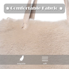 Load image into Gallery viewer, Women’s Shoulder Handbag Fluffy Faux Fur Bag Crossbody Plush Fashion Satchel 21837