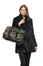 Load image into Gallery viewer, Women&#39;s Fox Fur Chain Bag Fuzzy Shoulder Handbag for Women Big Fluffy Tote Cute Purses