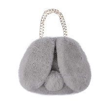 Load image into Gallery viewer, Crossbody Bags for Women Faux Fur Bunny Shoulder Bag Small Cute Purse for Girls