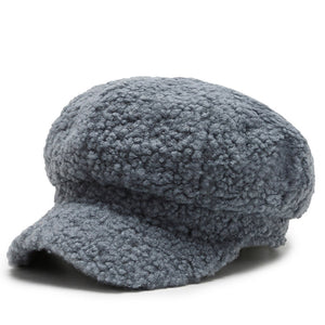 Winter plush  Caps  Warm  Festival Daily Outdoor Activities Hats for Women 22611