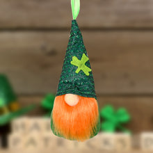 Load image into Gallery viewer, St Patricks Day Gnome Plush Elf Decorations green Pendant Decoration 22B57