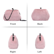 Load image into Gallery viewer, Women&#39;s Handbags Faux Fur Wallets Plush Totes Plush Shoulder Bags 21839