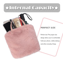 Load image into Gallery viewer, Women’s Shoulder Handbag Fluffy Faux Fur Bag Crossbody Plush Fashion Satchel 21837