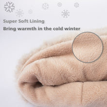 Load image into Gallery viewer, Winter Hats Knit Cap Faux Fur Hat Fluffy Bucket Hat Snow Cap for Women 21623