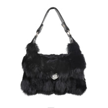 Load image into Gallery viewer, Women&#39;s Winter Fox Shoulder Handbags Hand Bag for Women Leather Top Handle Ladies Zipper Soft Stylish Fashion Bag