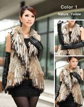 Load image into Gallery viewer, Beautiful Natural Sheep Leather Coat Jacket  Big Size Fox Fur Collar