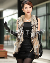 Load image into Gallery viewer, Beautiful Natural Sheep Leather Coat Jacket  Big Size Fox Fur Collar