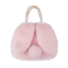 Load image into Gallery viewer, Crossbody Bags for Women Faux Fur Bunny Shoulder Bag Small Cute Purse for Girls