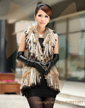 Load image into Gallery viewer, Beautiful Natural Sheep Leather Coat Jacket  Big Size Fox Fur Collar