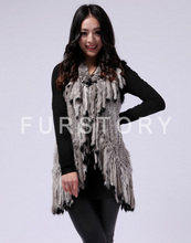 Load image into Gallery viewer, Beautiful Natural Sheep Leather Coat Jacket  Big Size Fox Fur Collar