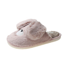 Load image into Gallery viewer, Women Cottom House Slippers Plush Faux Fur Slide Slippers 22S18