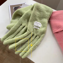 Load image into Gallery viewer, Women&#39;s thick solid color scarf winter warm long wool scarf 22512