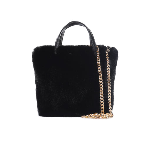 Women’s Shoulder Handbag Fluffy Faux Fur Bag Crossbody Plush Fashion Satchel 21837